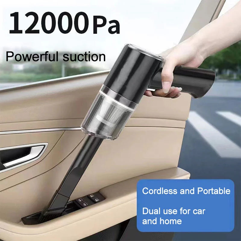 JETTING 120W Wireless Handheld Mini Vacuum Cleaner – USB Rechargeable