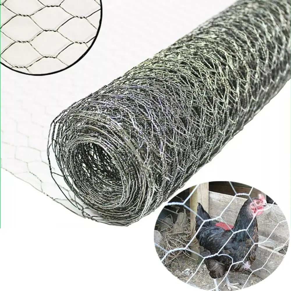 Galvanised Hexagonal Chicken Wire Mesh – Garden & Pet Fencing