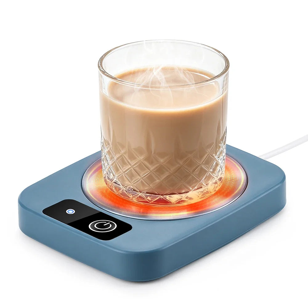 AFDEAL Electric Mug Warmer Coaster 45°C Constant Temp 10W