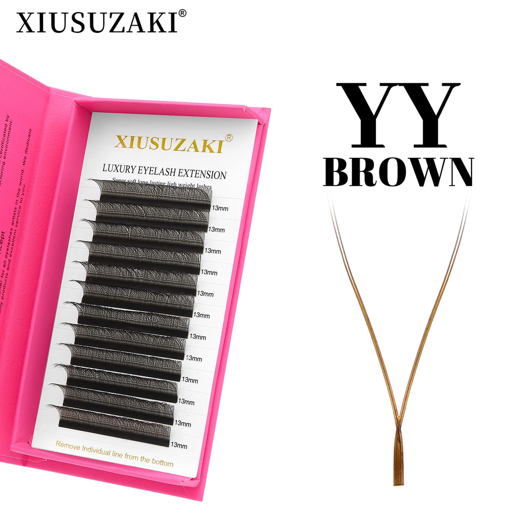 XIUSUZAKI 2D YY Premade Volume Fan Eyelash Extensions