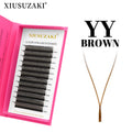 XIUSUZAKI 2D YY Premade Volume Fan Eyelash Extensions