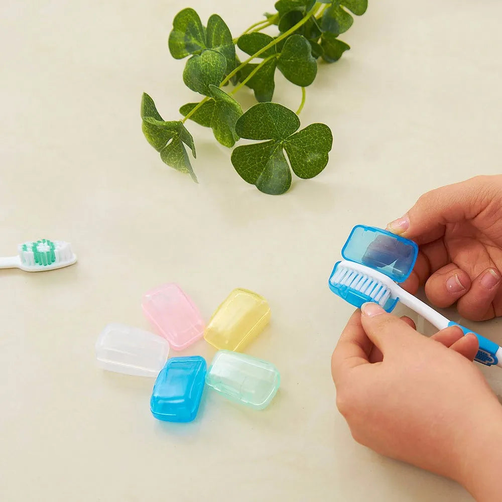Portable Travel Toothbrush Case – Dustproof Plastic Cover