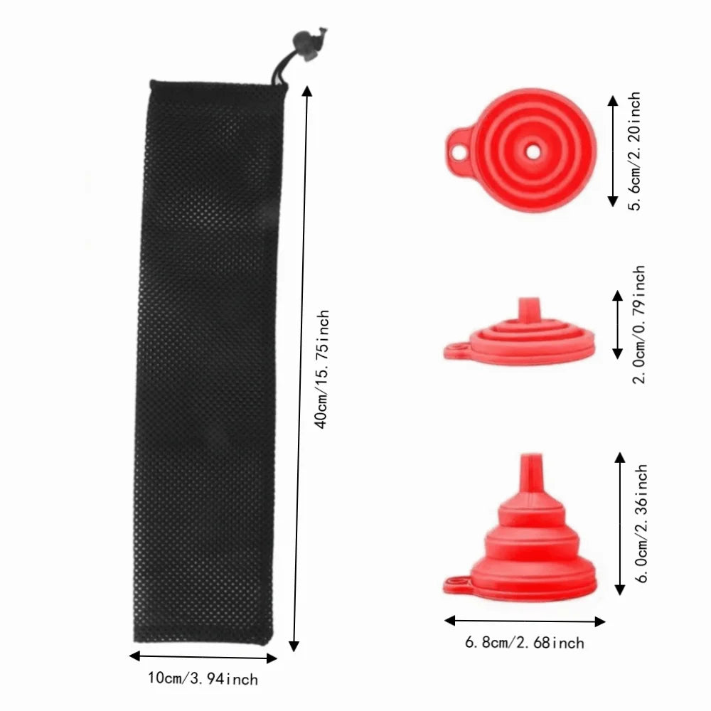 8-Pc Nylon Mesh Bird Sock Feeder Set with Funnels – 800ml