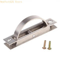 Zinc Alloy Rotatable Invisible Drawer Handle Cabinet Finger Pull