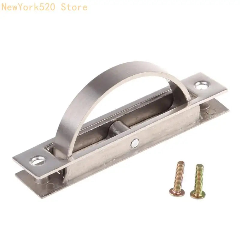 Zinc Alloy Rotatable Invisible Drawer Handle Cabinet Finger Pull