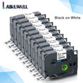 Labelwell 10-Pack Brother Compatible Label Tape 6/9/12mm TZe-231