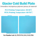 BEGRINT Cool Plate for Bambu Lab A1 P1S H2D Spring Steel