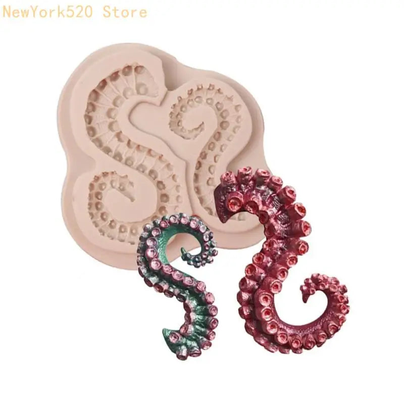 3D Octopus Tentacles Silicone Mold – Chocolate & Candy Baking
