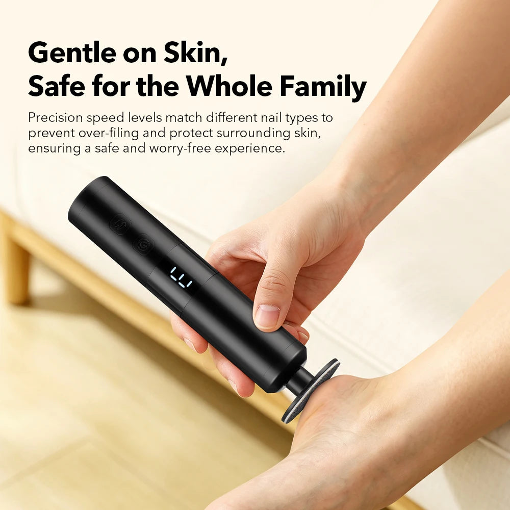 AFDEAL 2-in-1 Electric Callus Remover Pen & Nail File Tool