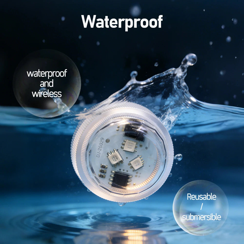 RGB LED Waterproof Atmosphere Lamp for Bambu Lab 3D Printers