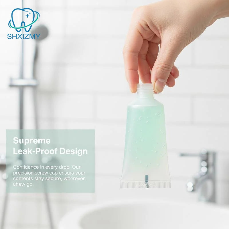 30ml Refillable Squeeze Tubes Leak-Proof Travel Cosmetic Bottles