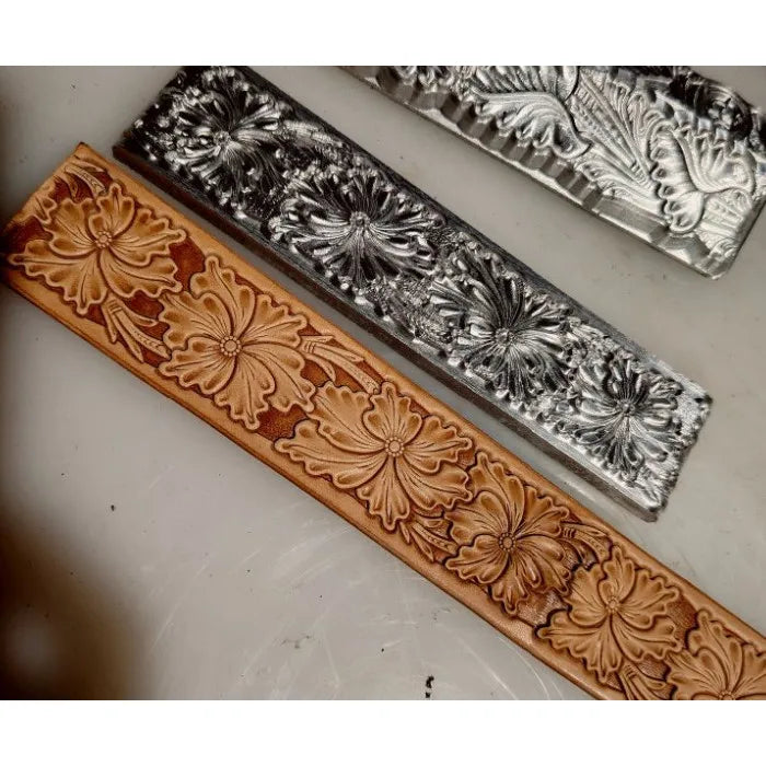 Flower Series Leather Embossing Mould – Stainless Steel Stamp
