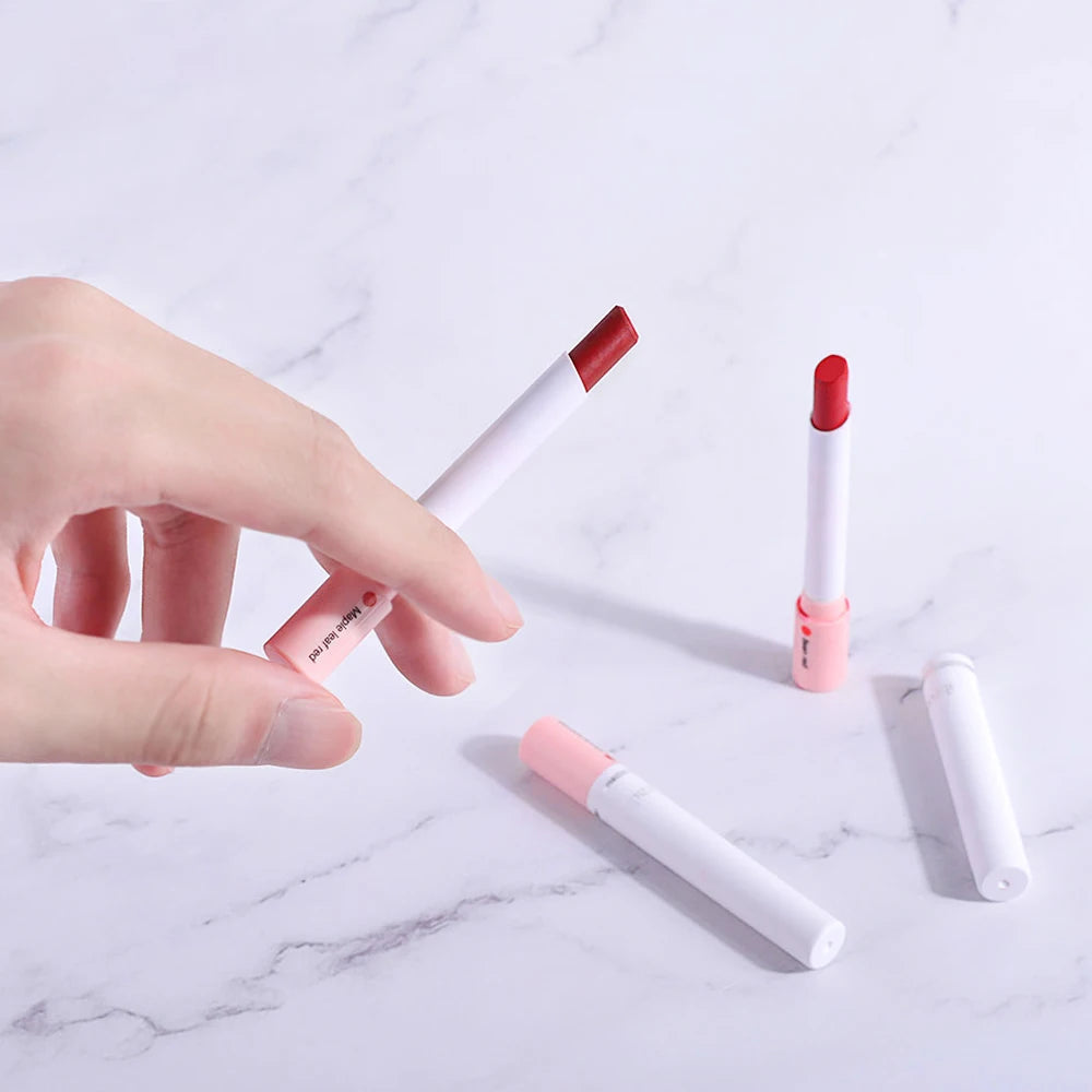 ibcccndc 4-Pc Matte Lipstick Set – Waterproof Long-Lasting Lip Glaze