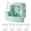 Hanging Fan Cooling Storage Box with 4 Cups | Portable Cooler