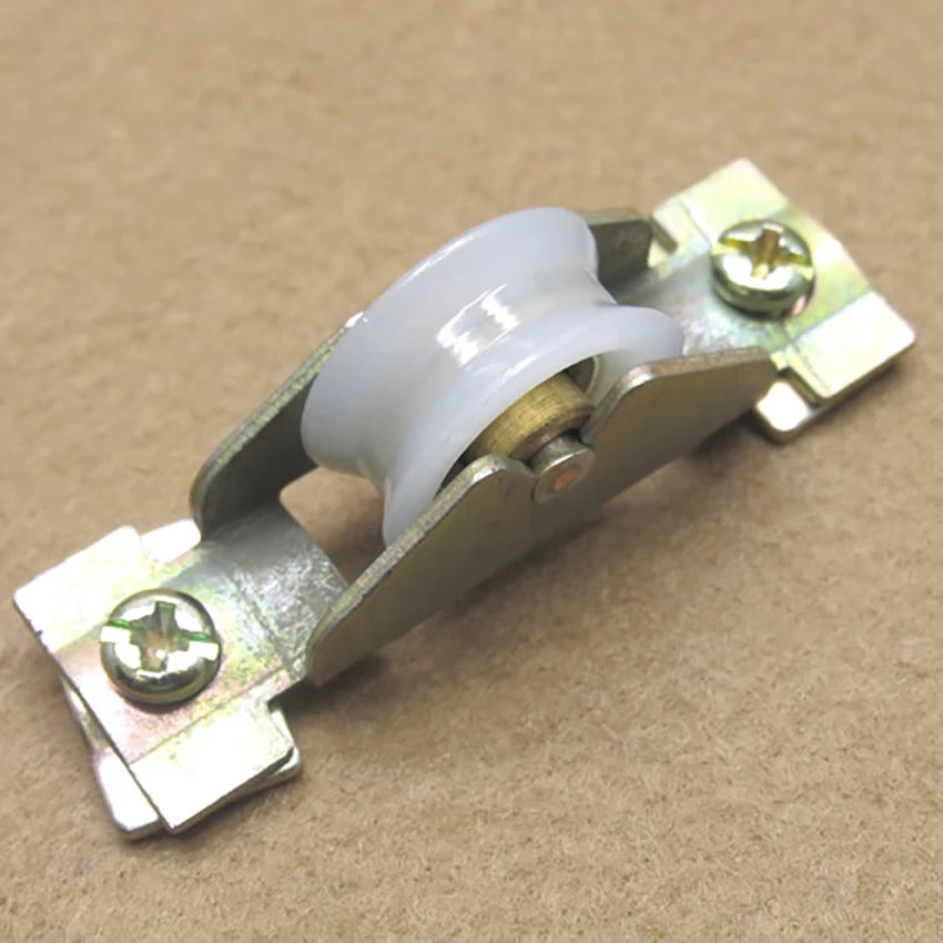 10PCS 22mm Nylon & Copper Bearing Pulleys for Sliding Doors