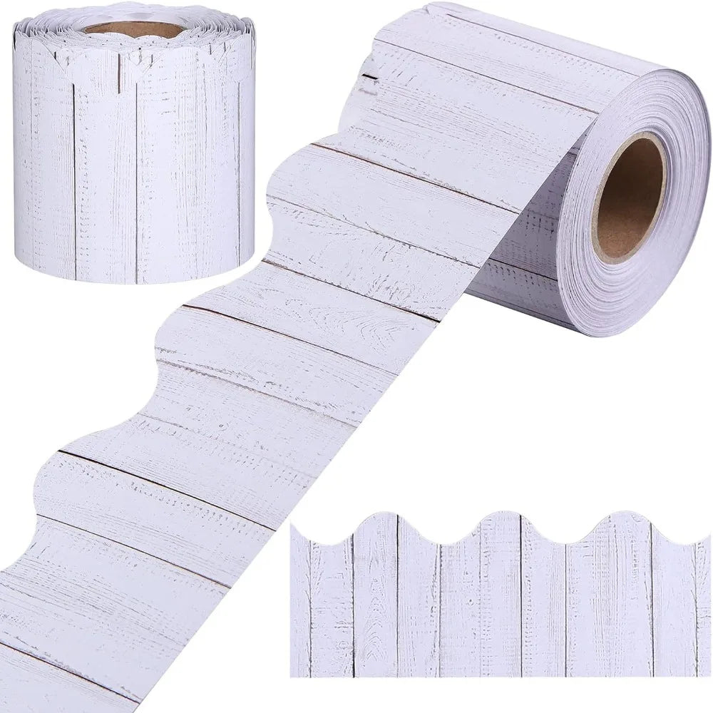 Wavy Edge Border Stickers – Bulletin Board & Wall Décor Roll