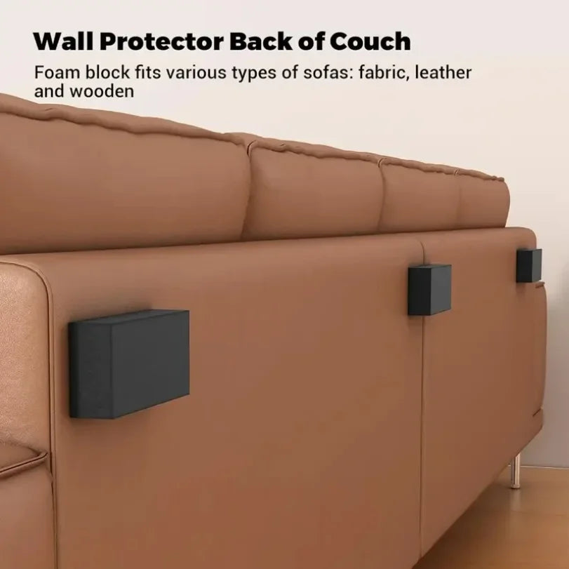 10-Pack EVA Foam Double-Sided Adhesive Wall Protector Pads