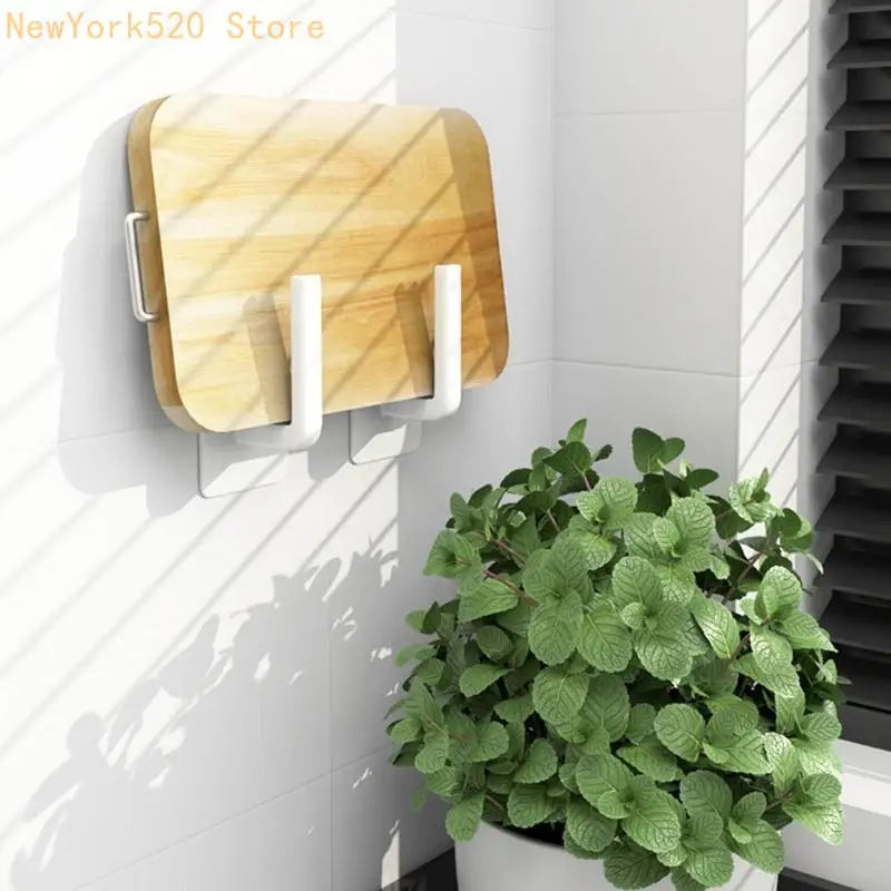 L-Shaped Wall Adhesive Hook – Heavy Duty Storage Hanger