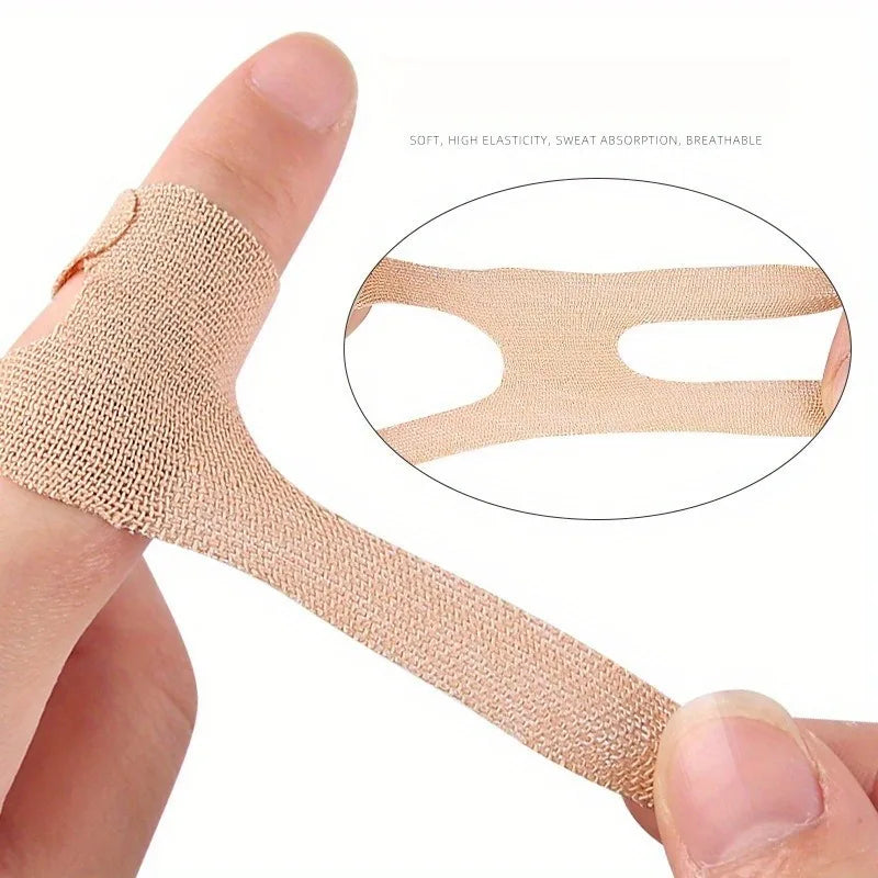 10-Pack Self-Adhesive Finger Cots Tape – Flexible & Breathable