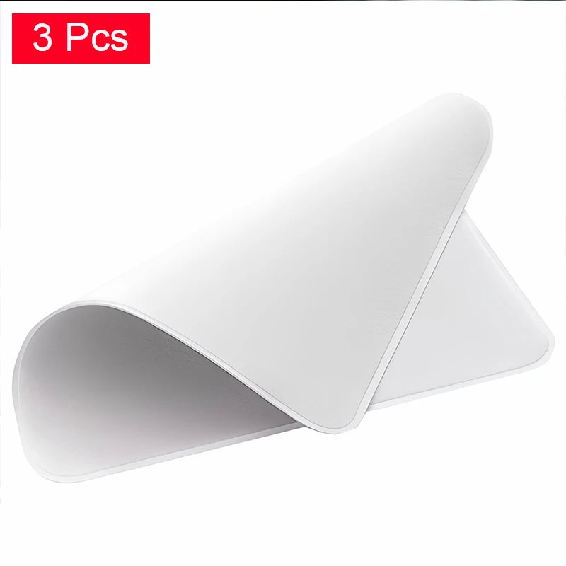 Microfiber Polishing Cloth Screen Cleaner for iPhone iPad 1/3Pcs