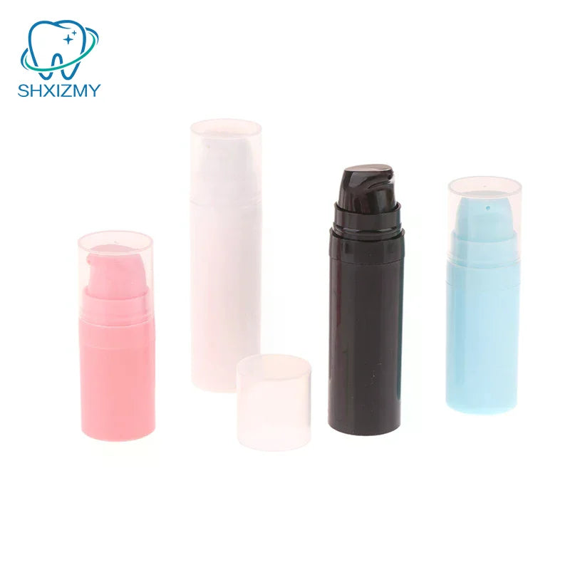 Refillable Airless Pump Lotion Bottle 5ml 10ml 15ml Travel