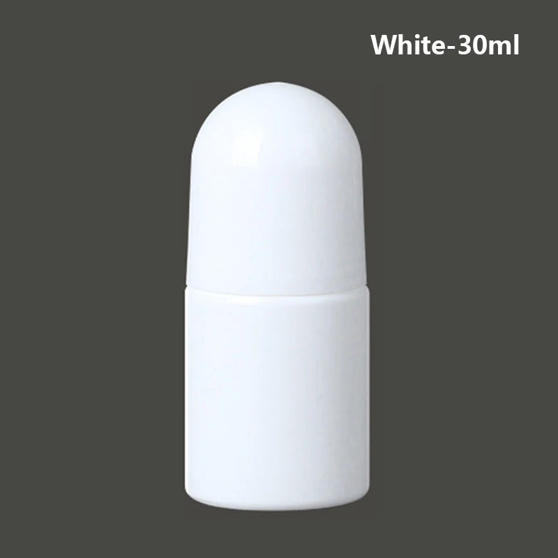 Refillable Roll-On Bottles 30–100ml | Leak-Proof HDPE