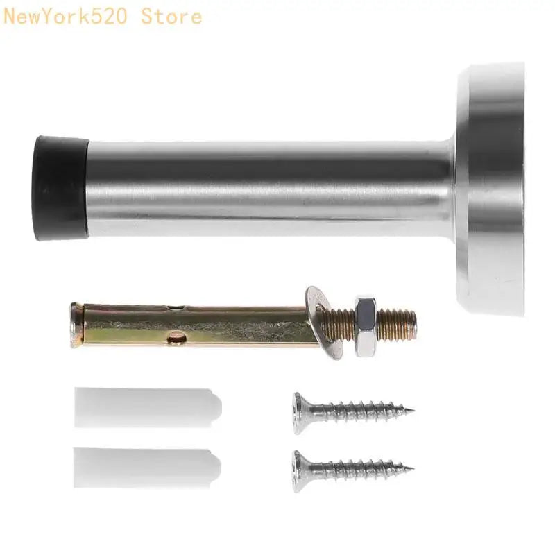 Wall Mounted Stainless Steel Door Stop Stopper & Bumper