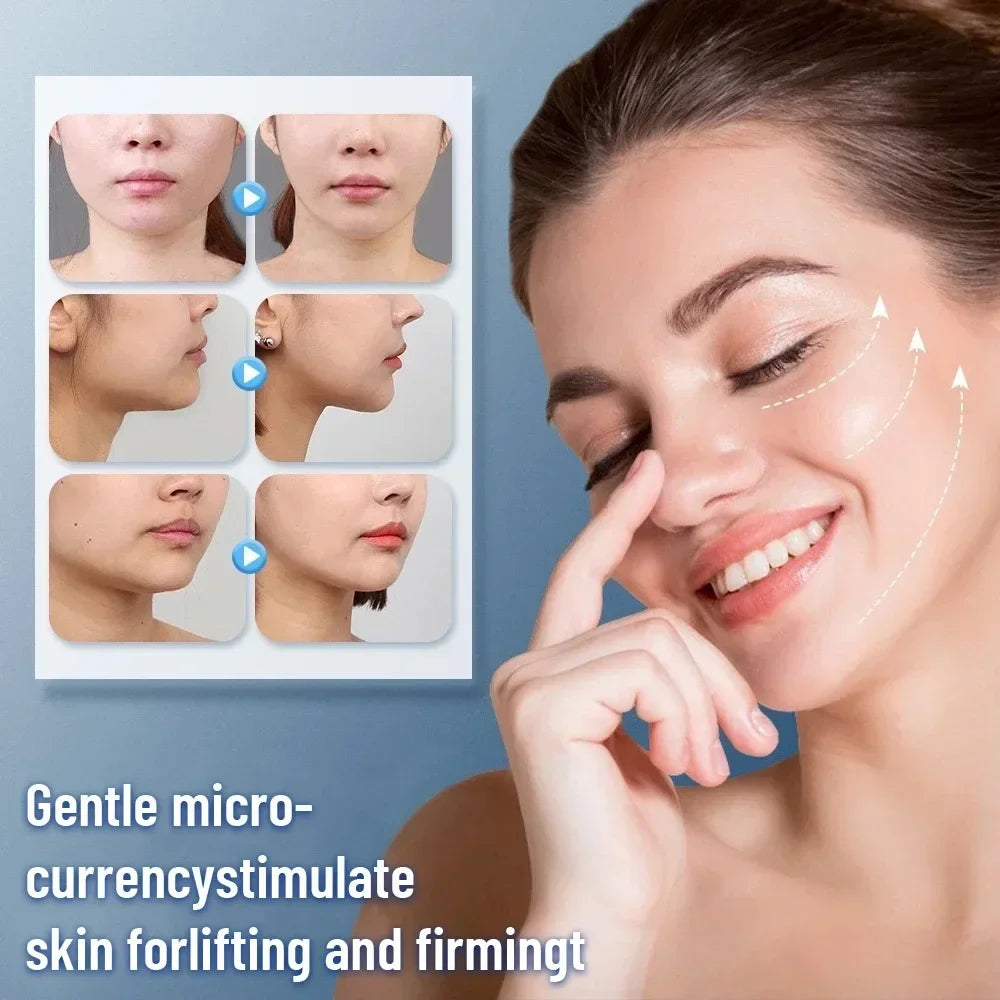 Facial Electrode Pads Self-Adhesive Gel Patch for Face Massager