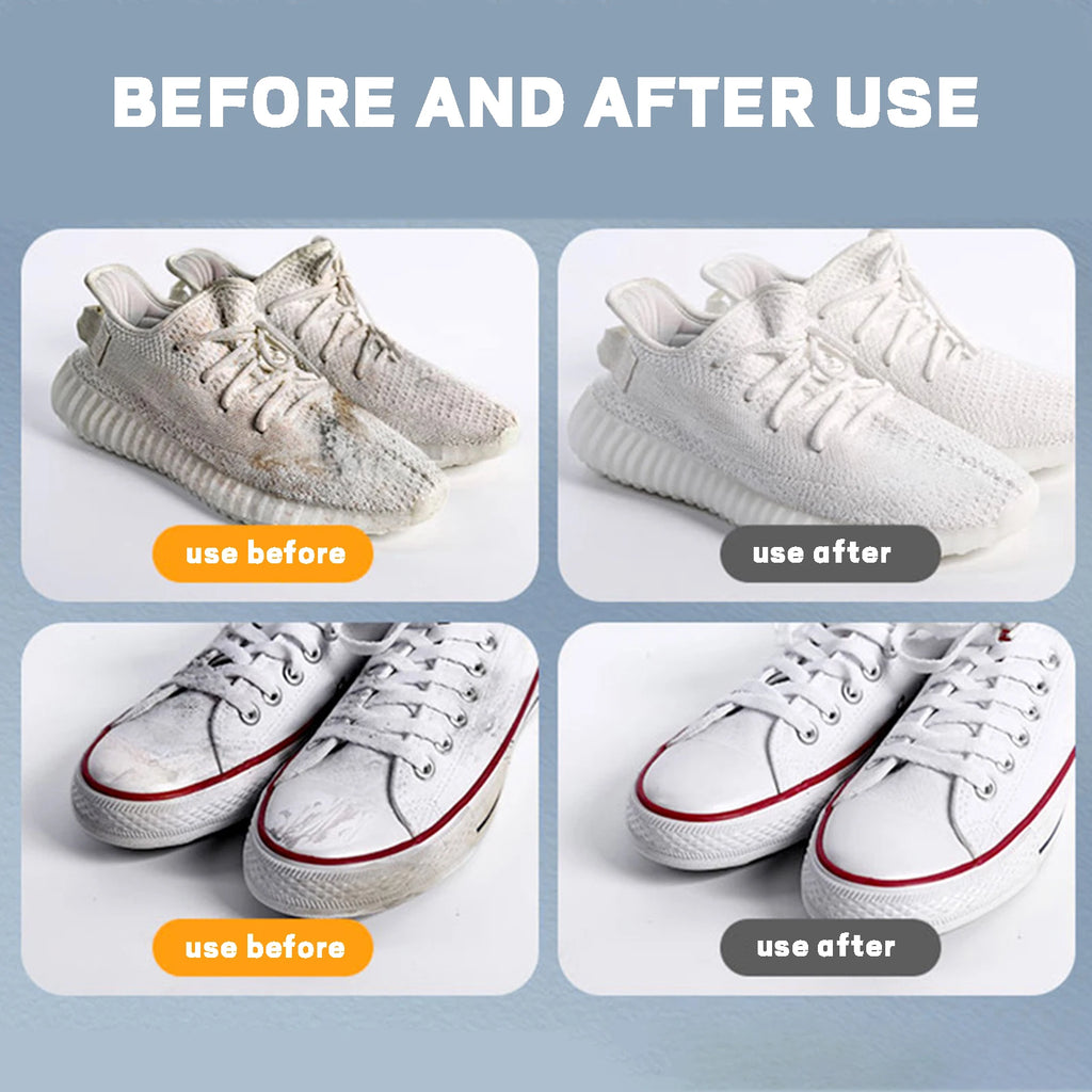 White Shoe Cleaning Cream 260g – No-Rinse Stain Remover