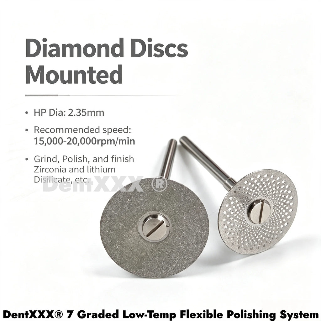 27-Pc Diamond Polishing Tools Kit – Wheels, Discs & Brushes
