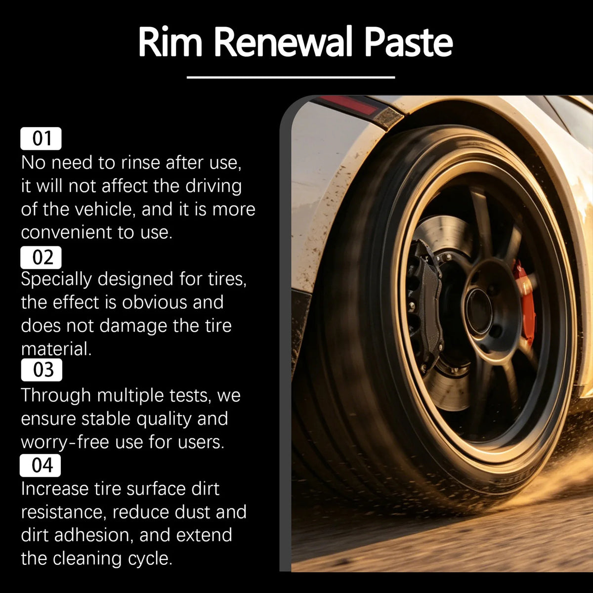 Wheel Scratch Repair Paste – High-Gloss Alloy Rim Polish 50g