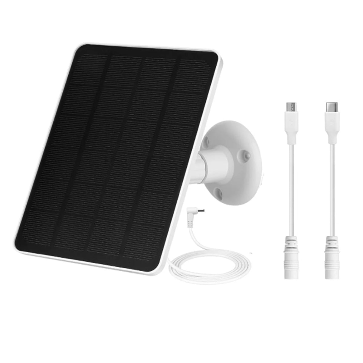 5W Waterproof Solar Panel 5-Pack for Outdoor Security Cameras