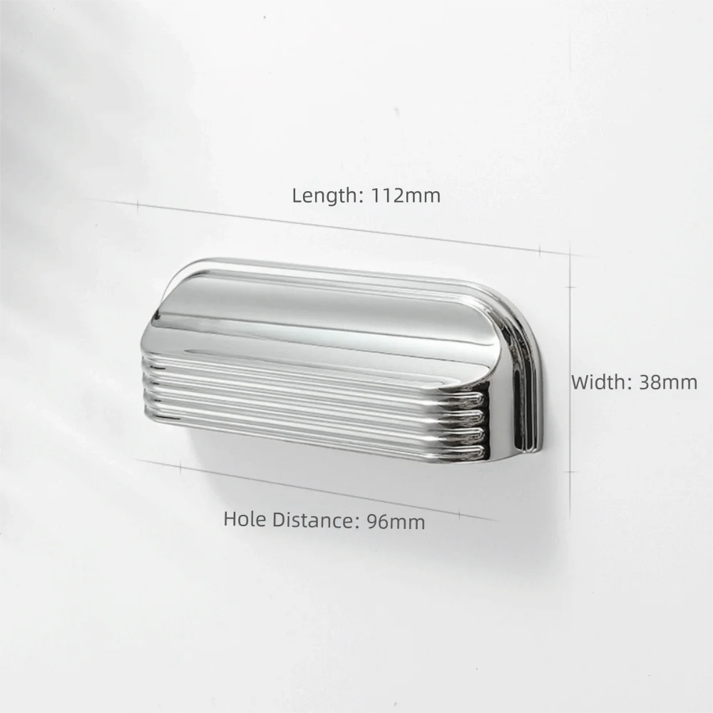 Zinc Alloy Cabinet Pulls – Hammered Brushed Gold Handles