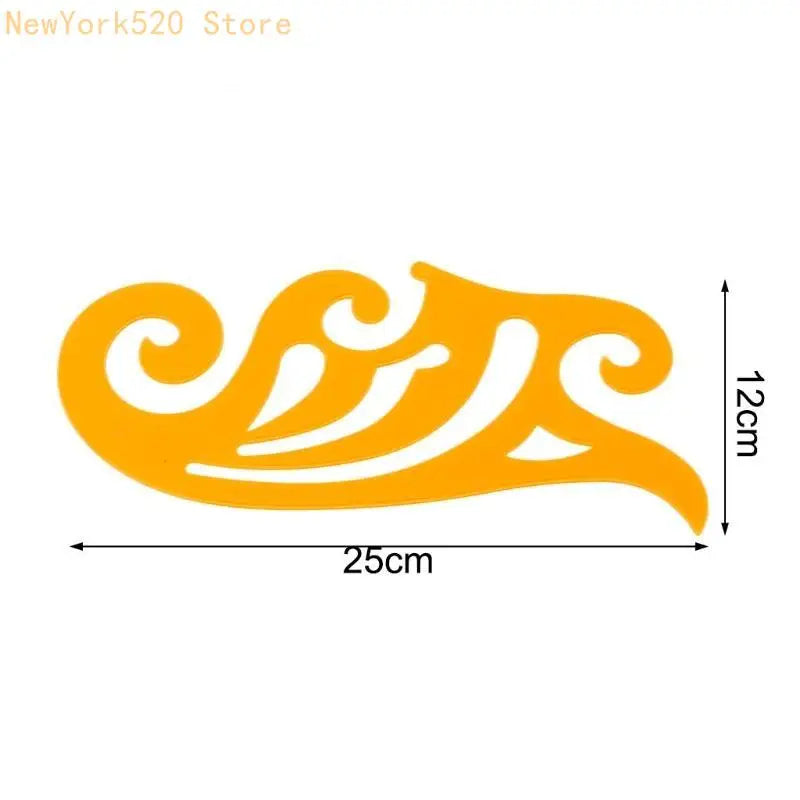 French Curve Template Ruler 20/25/30cm – Drafting & Sewing