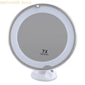 Flexible 7X Magnifying LED Vanity Makeup Mirror – 6 Inch