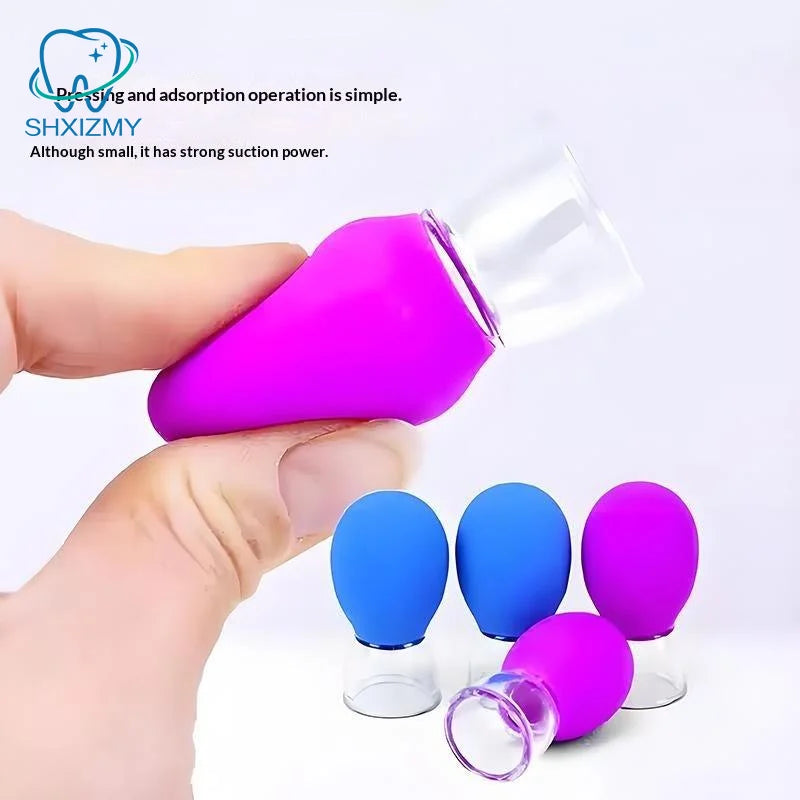 6-Piece Facial Cupping Massage Set – Silicone & Glass