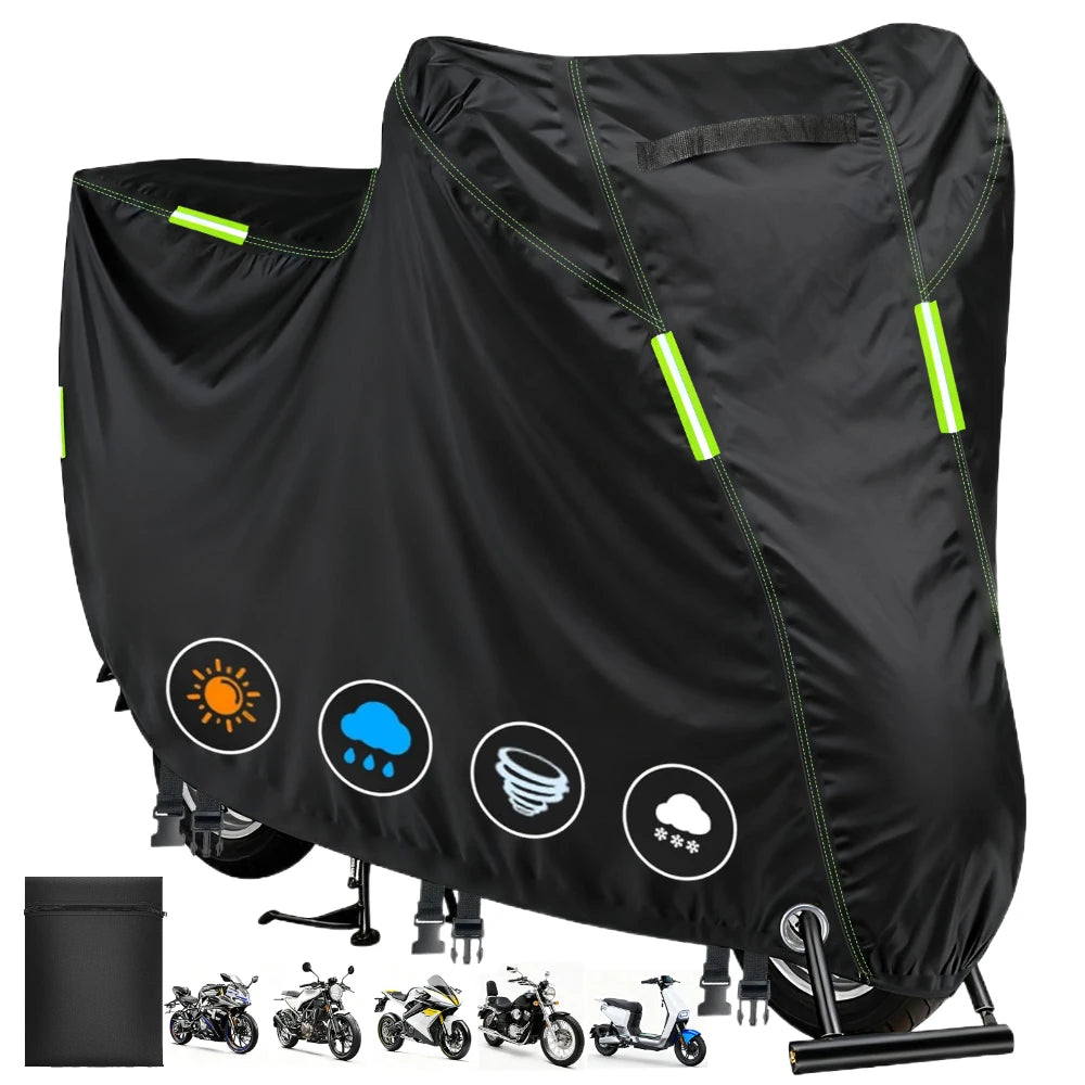 VIBE Waterproof Motorcycle Cover – All Season UV & Dust Guard