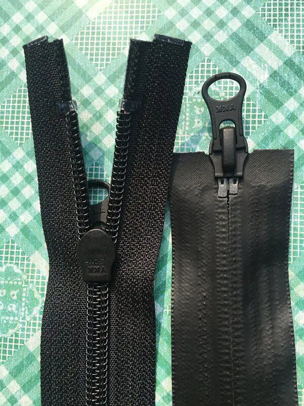YKK5 Waterproof Double Open-End Zipper 50–90cm | Jackets