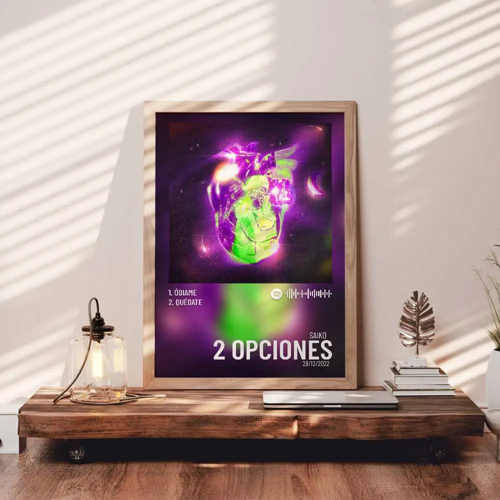 Self-Adhesive Waterproof Art Poster for Bar, Café & Home Decor
