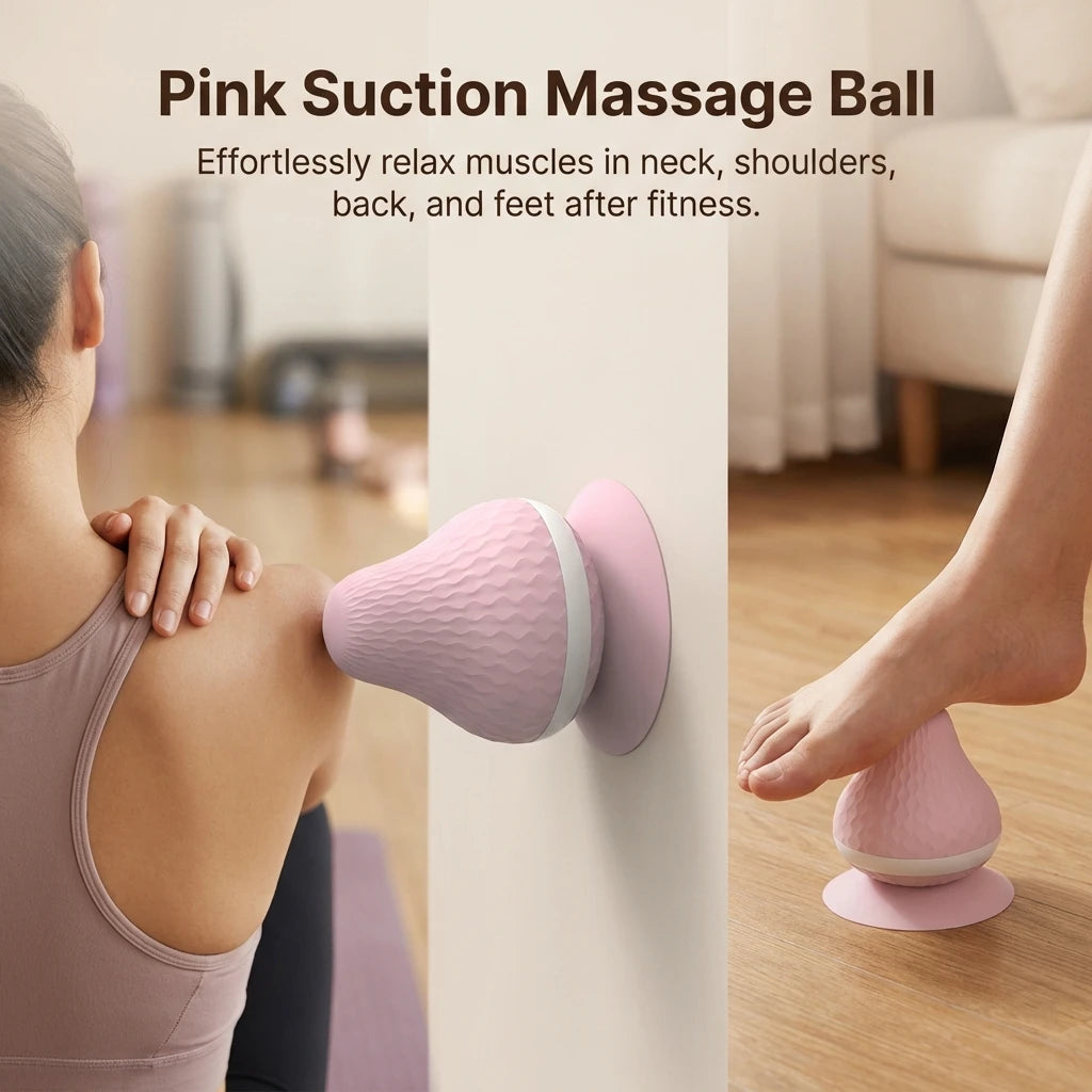 Suction Cup Myofascial Release Massage Ball – VIBE