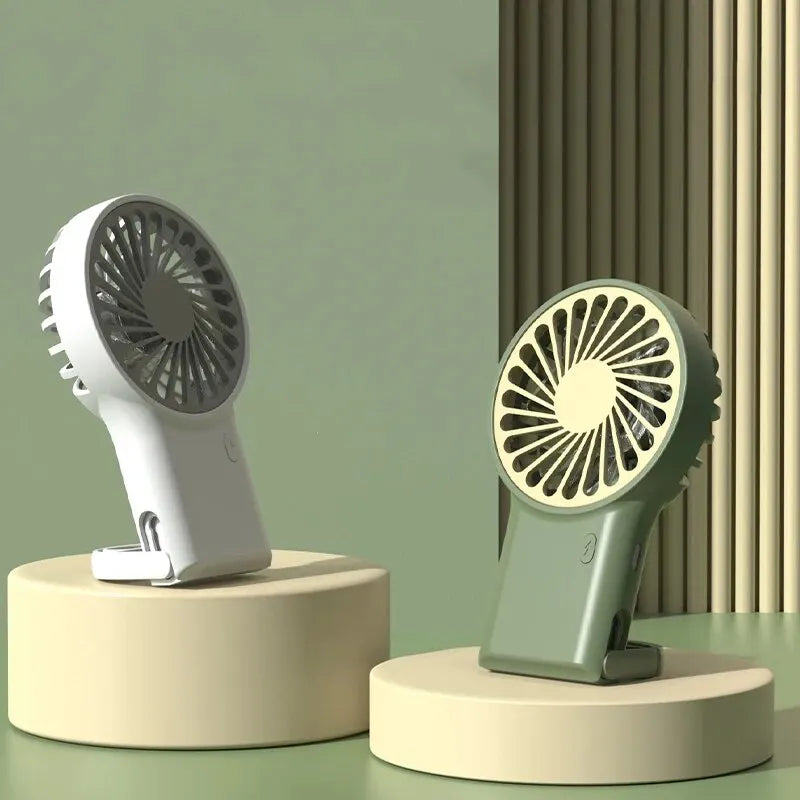 Mini USB Rechargeable Handheld Fan 3-Speed Silent – VIBE Y17