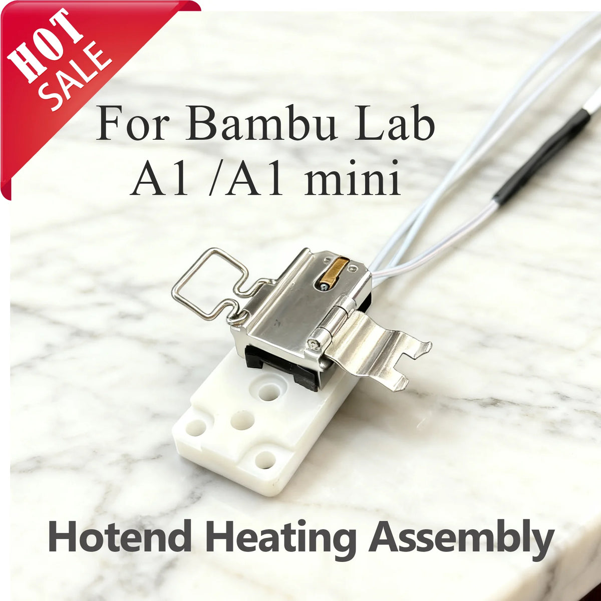 Bambu Lab A1 Zirconia Hotend Heating Assembly Upgrade