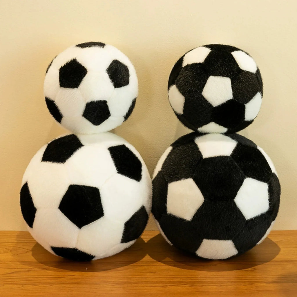 25cm Football Plush Toy Doll – Soft Stuffed Sports Pillow