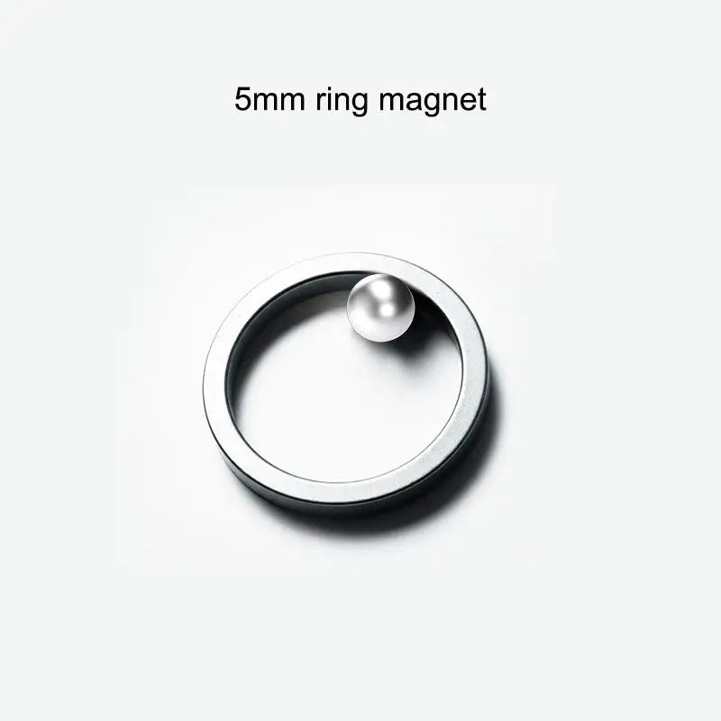 Cat Eye Nail Art Magnet Ring – Black Hole Hollow Effect