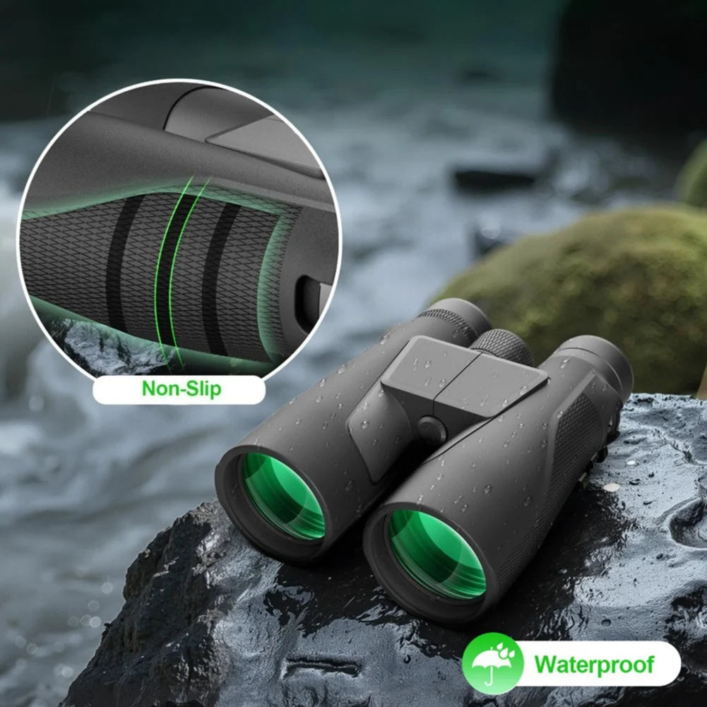 12x42 Waterproof Compact Binoculars BAK4 Prism Bird Watching