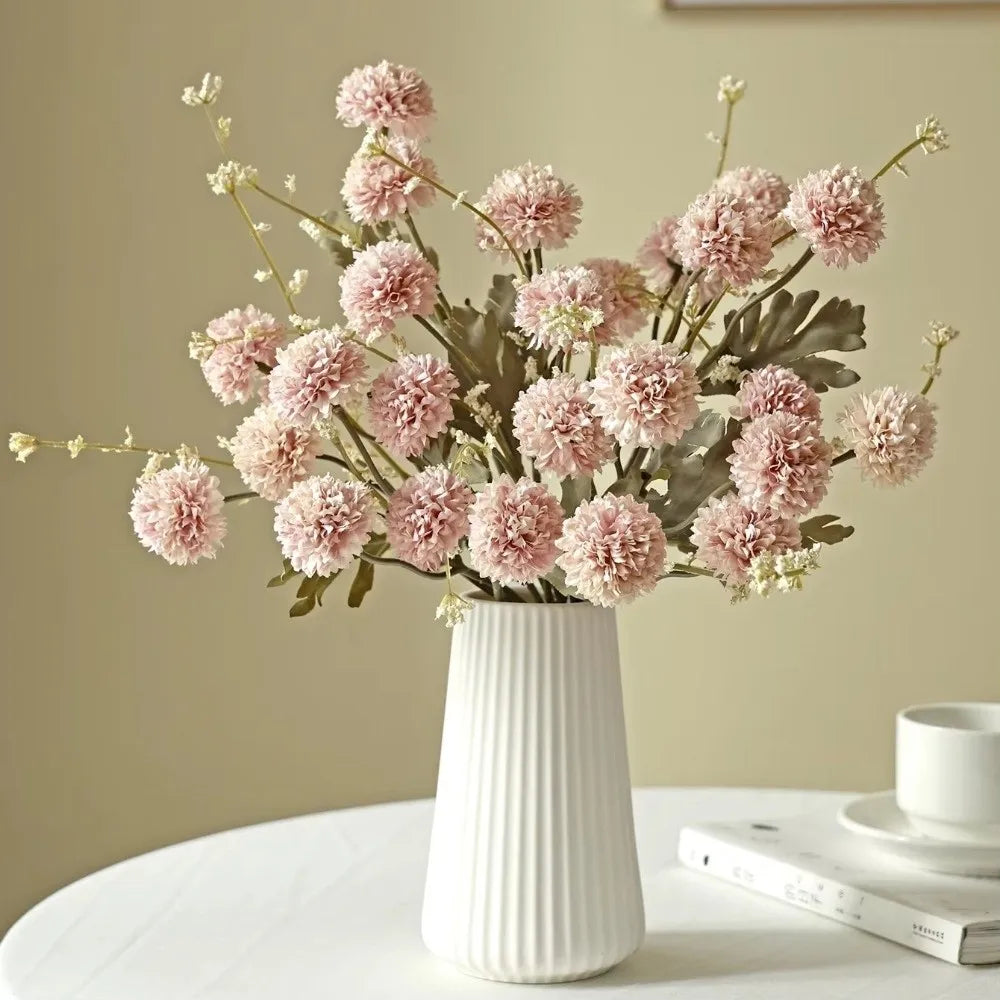 Silk Artificial Chrysanthemum Bouquet – Wedding & Home Décor
