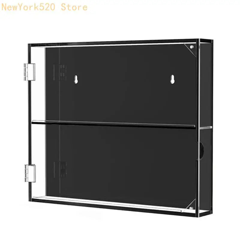 Wall Mounted Acrylic Baseball Card Display Case – 2 or 3 Tier