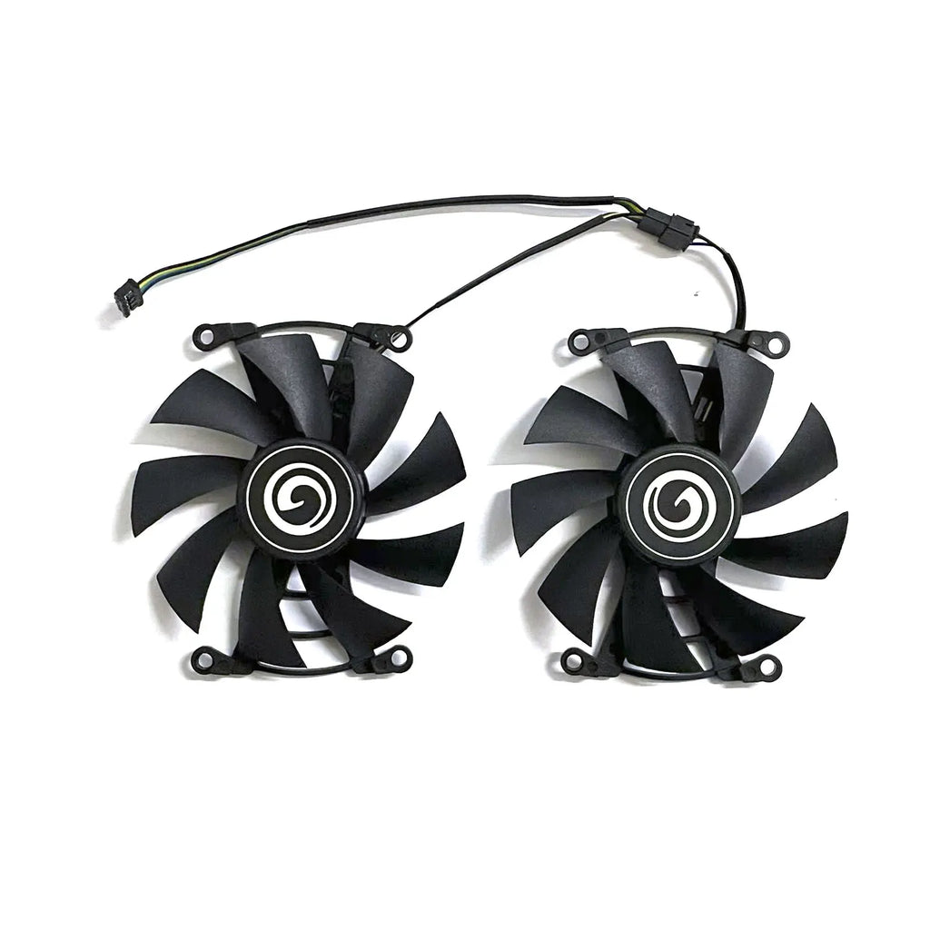 Dual 87mm GPU Fan Replacement for Galaxy RTX 3050 Snapdragon V3