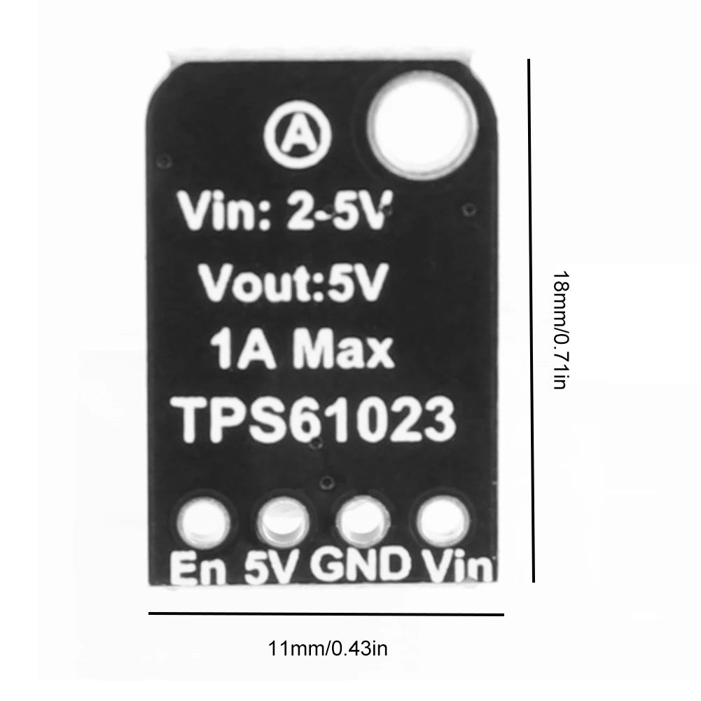TPS61023 Mini Boost Module 5V 1A Step-Up Voltage Regulator