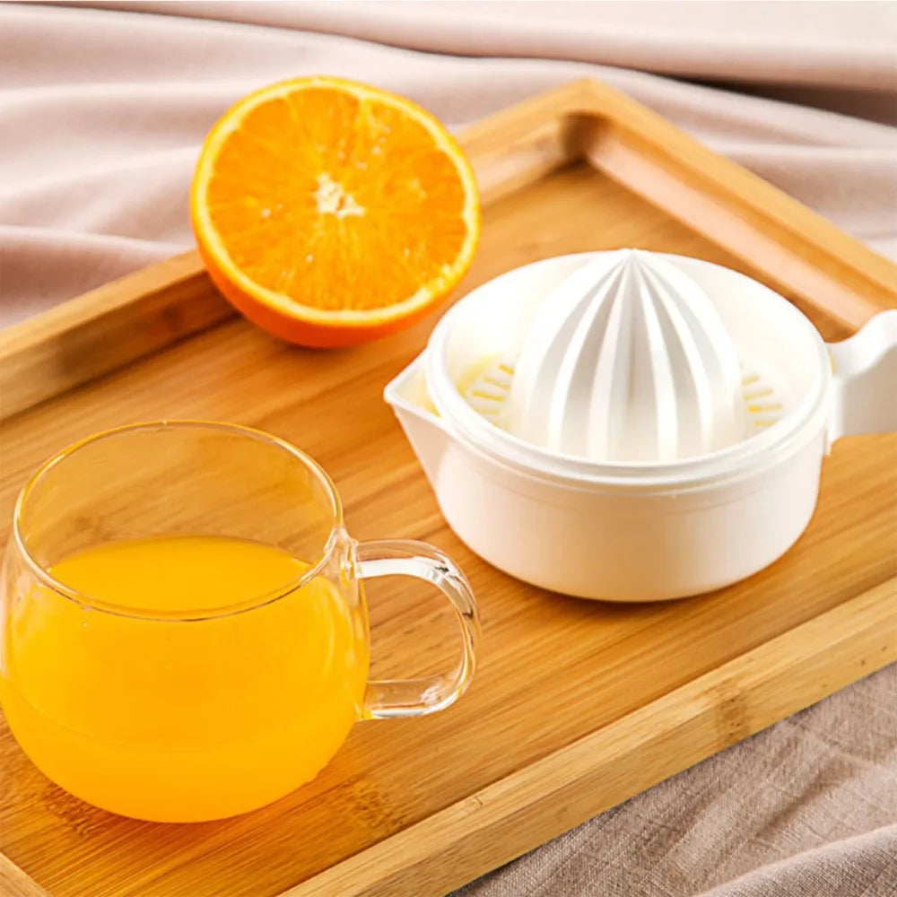 Portable Manual Citrus Juicer – Hand Press Lemon Squeezer